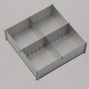 Adjustable Square Cake Tin 30cm Bake 4 Cakes At The Same Time 10cm Deep Foldaway